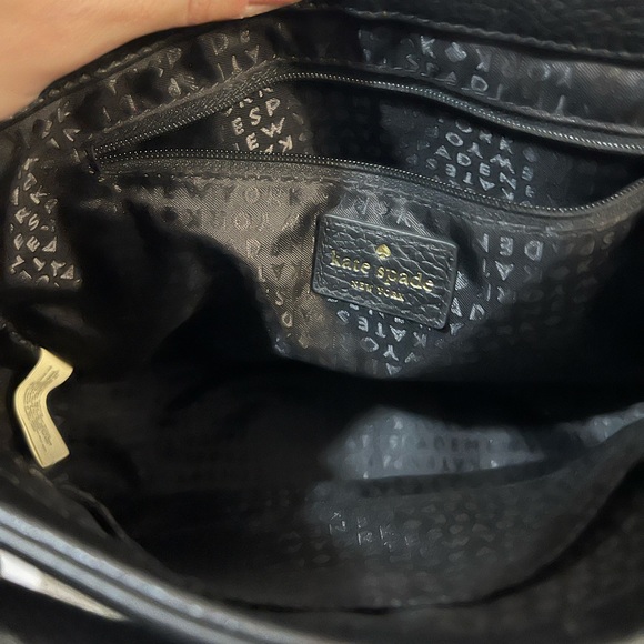 COPY - Kate Spade pebbled leather large flap crossbody bag - Picture 3 of 8